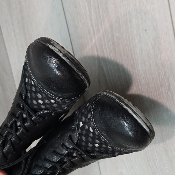 Remonte by Riker Women Ankle Leather Heels Boots shoes sz 40/9-9.5 - Picture 4 of 12